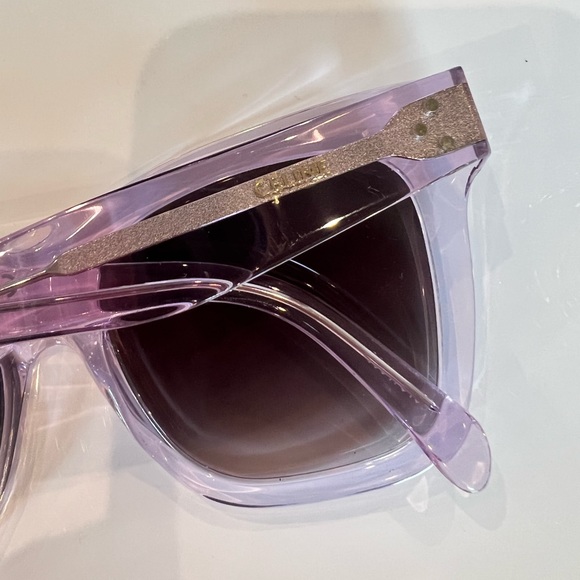 Celine Purple Sunglasses - Picture 4 of 5